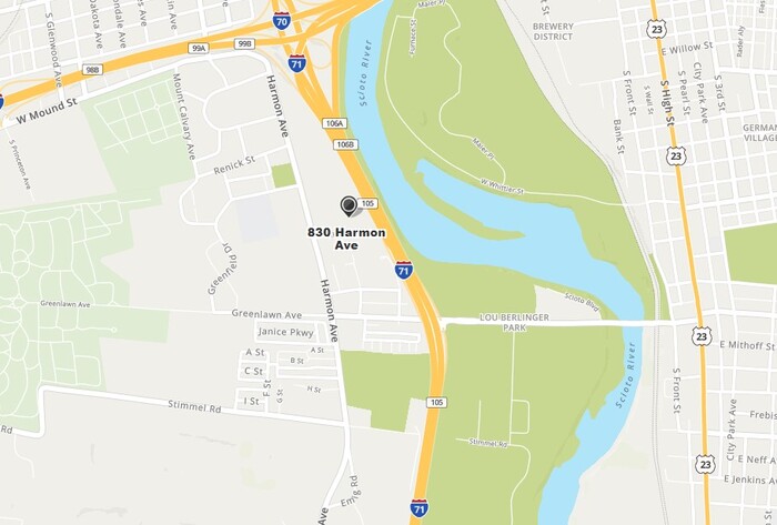 830 Harmon Map